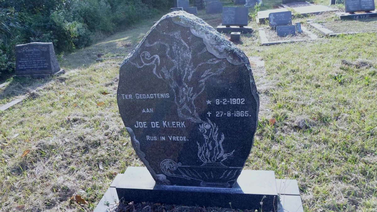 KLERK Joe, de 1902-1965 :: MOOLMAN Maxie 1923-1986