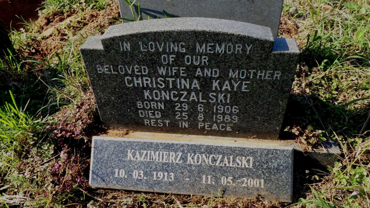 KONCZALSKI Kazimierz 1913-2001 &amp; Christina Kaye 1906-1989