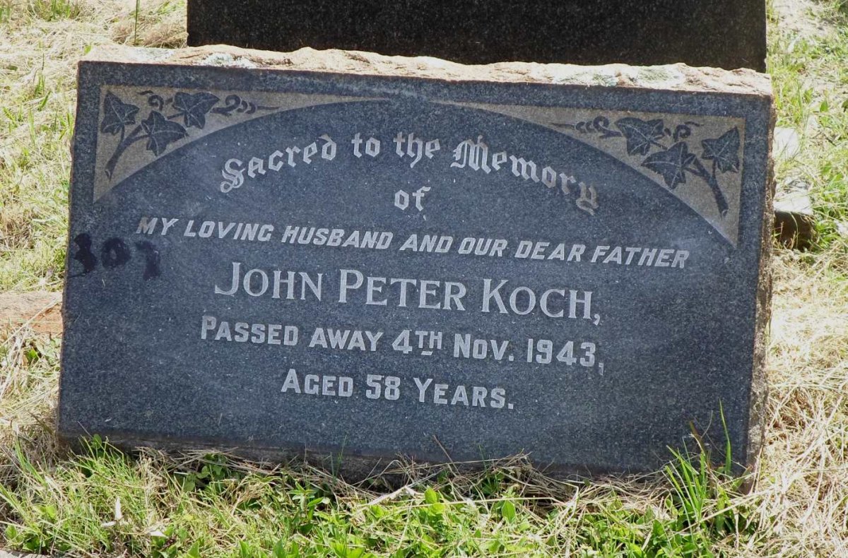 KOCH John Peter - 1943