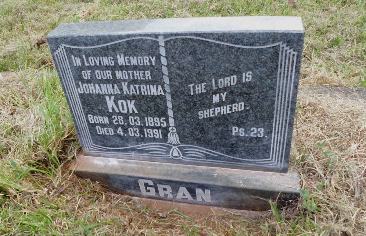 KOK Johanna Katrina 1895-1991