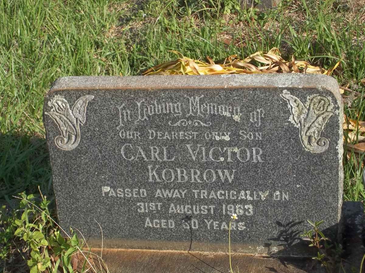 KOBROW Carl Victor -1963