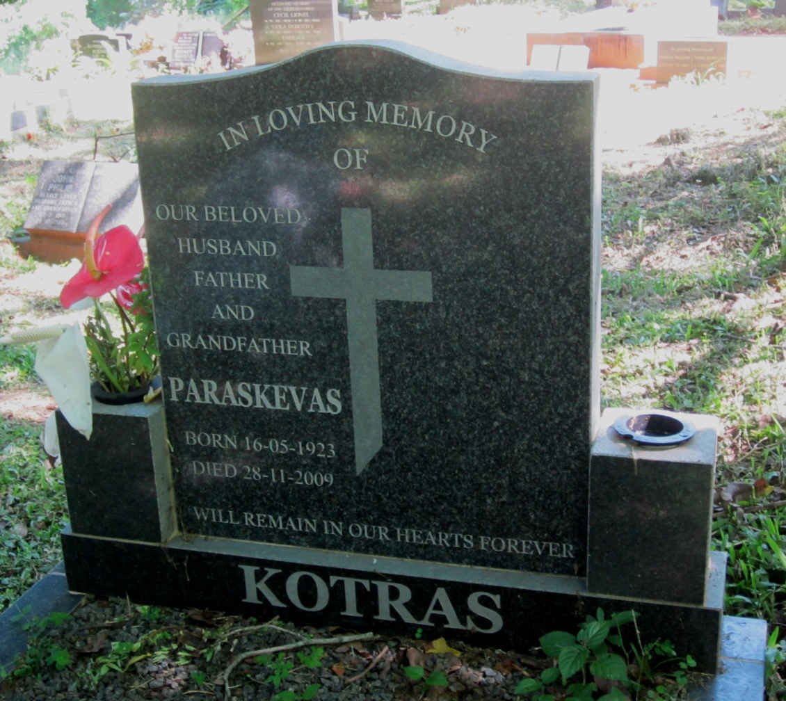 KOTRAS Paraskevas 1923-2009