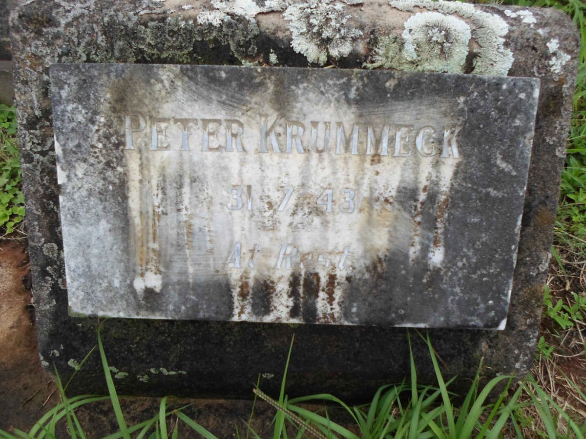 KRUMMECK Peter -1943