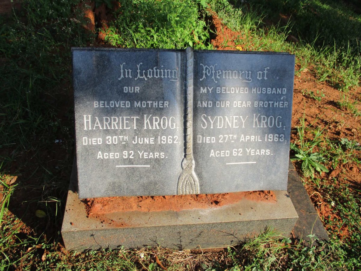 KROG Sydney -1963 &amp; Harriet -1962