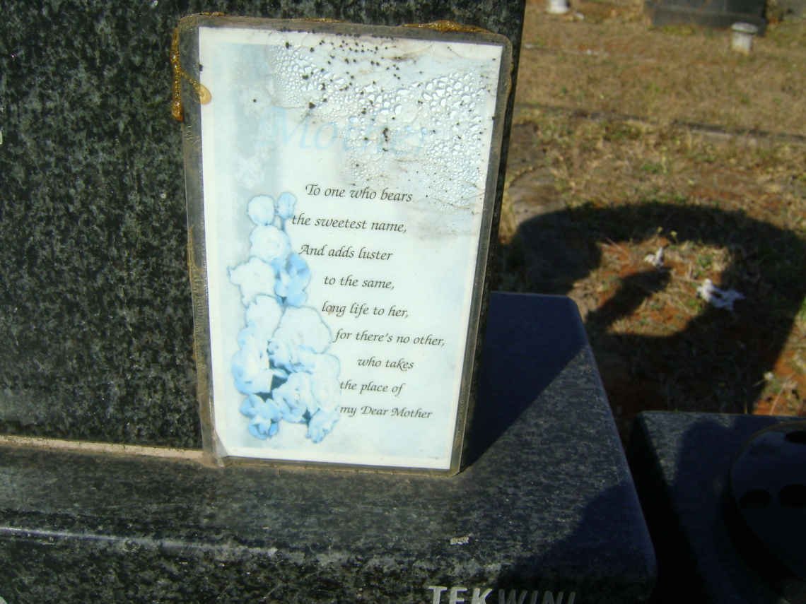 KRUGER Frank Edward 1935-2004 &amp; Chrissie Irene Marcelle 1936-2009
