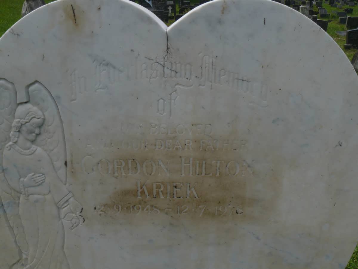KRIEK Gordon Hilton 1948-1978