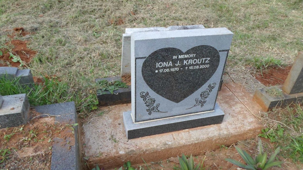 KROUTZ Iona J. 1970-2000