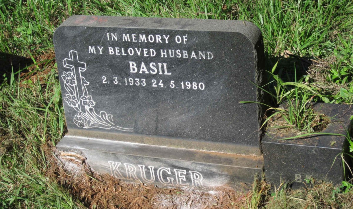 KRUGER Basil 1933-1980