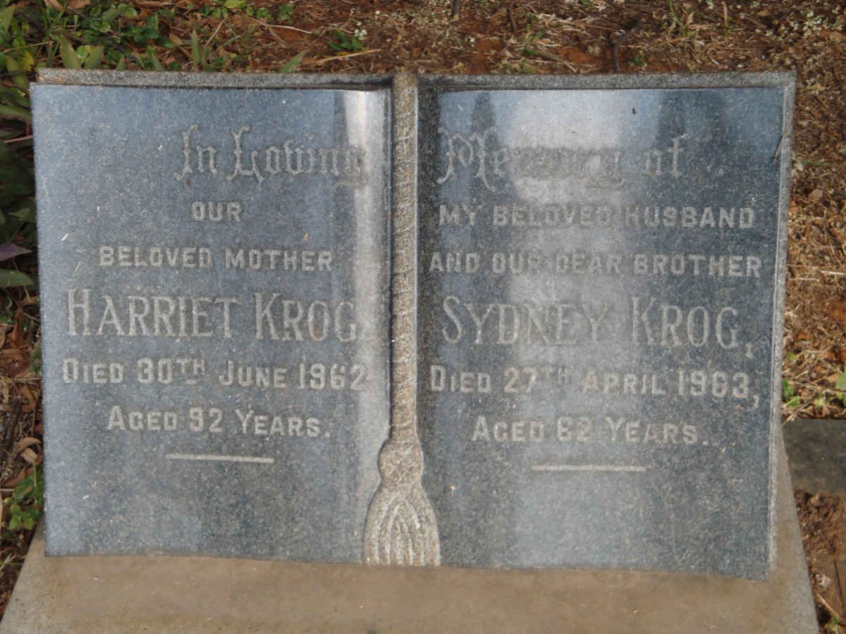 KROG Harriet -1962 :: KROG Sydney -1963
