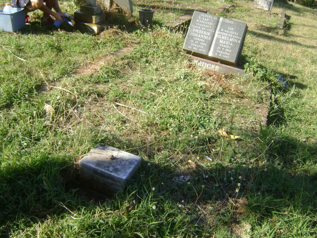 KRUGER Diederik Johannes 1906-1978 &amp; Wilhelmina Maria 1910-1993 :: KRUGER Daniel 1939-1940