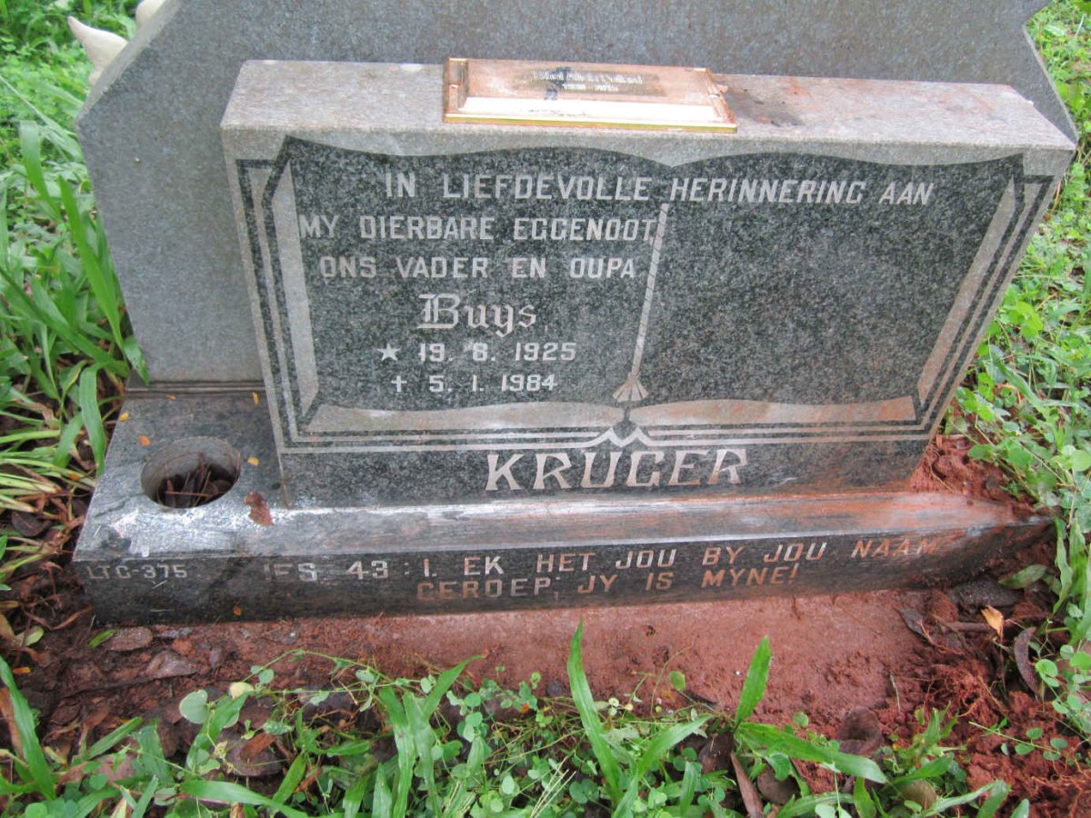 KRUGER Buys 1925-1984 :: POLLARD Ethel Alicia 1930-2015