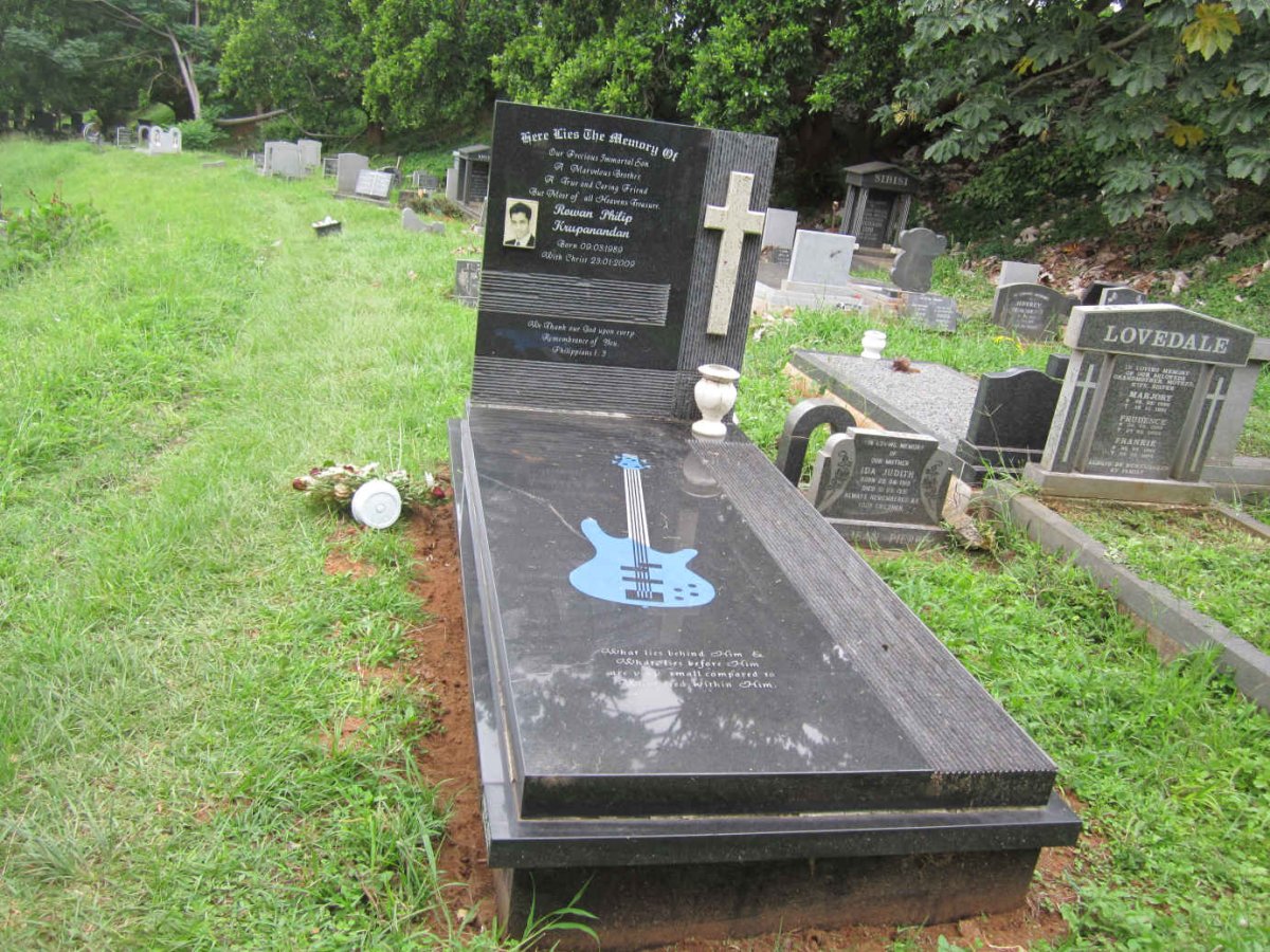 KRUPANANDAN Rowan Philip 1989-2009