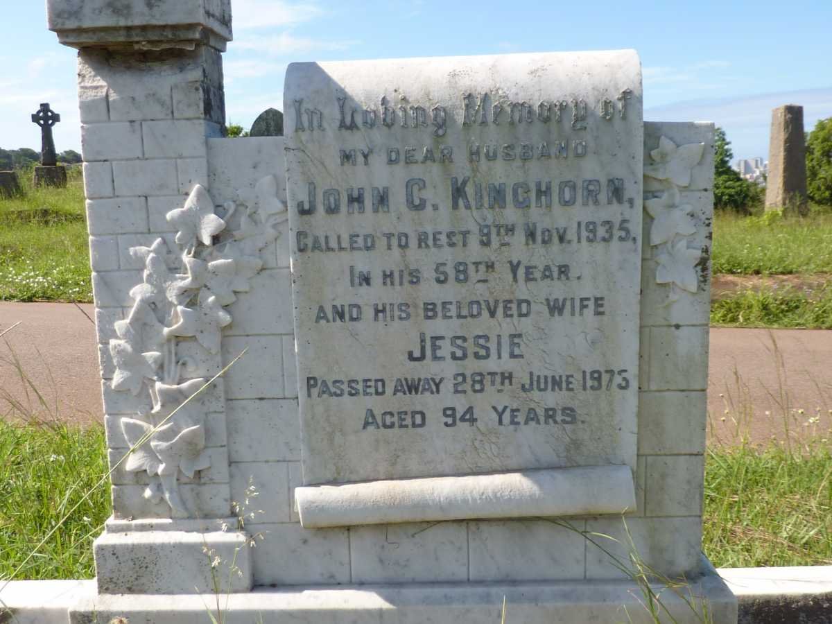 KINGHORN John C. -1935 &amp; Jessie -1975