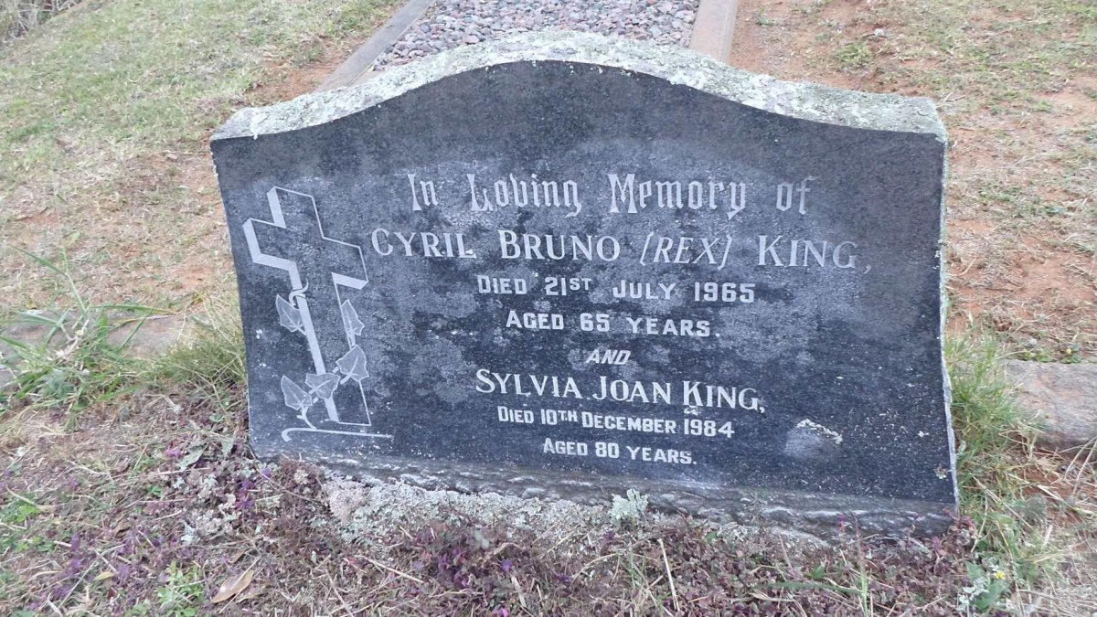 KING Cyril Bruno -1965 &amp; Sylvia Joan -1984