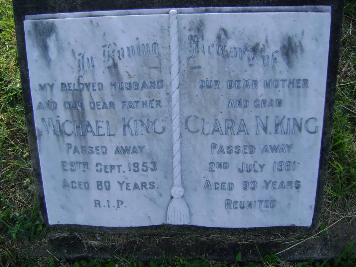 KING Michael -1953 &amp; Clara N. -1981