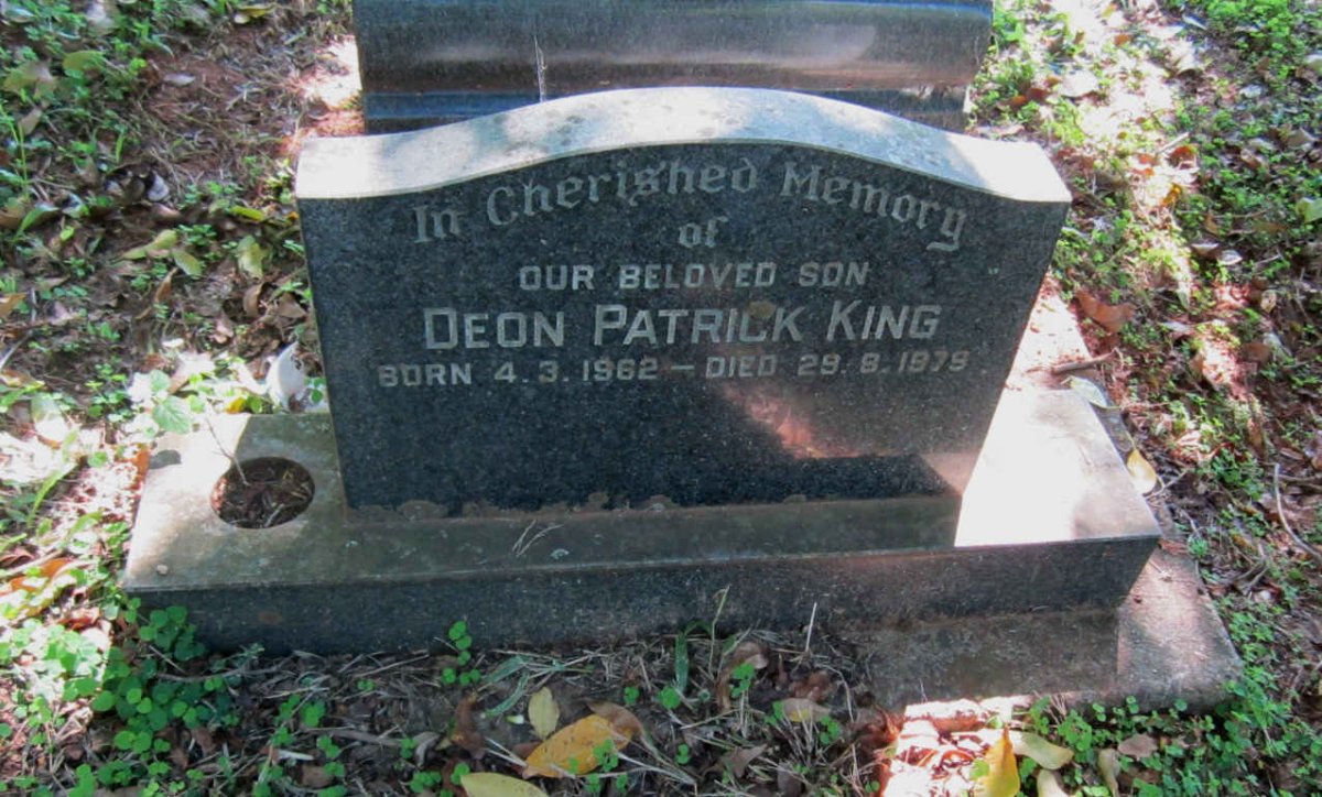 KING Deon Patrick 1962-1979