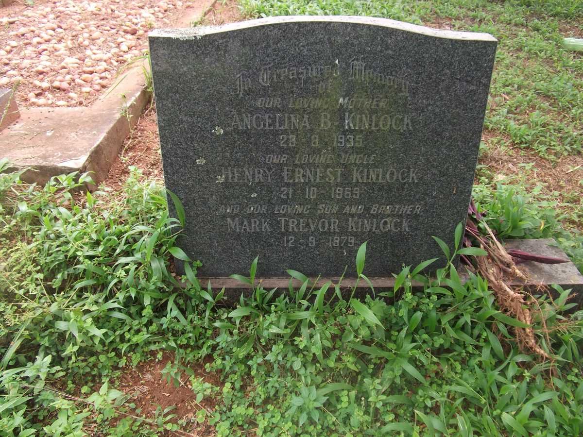 KINLOCK Angelina B. -1935 :: KINLOCK Henry Ernest -1969 :: KINLOCK mark Trevor -1979
