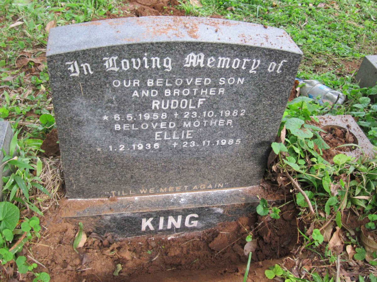 KING Rudolf 1958-1982 :: KING Ellie 1936-1985