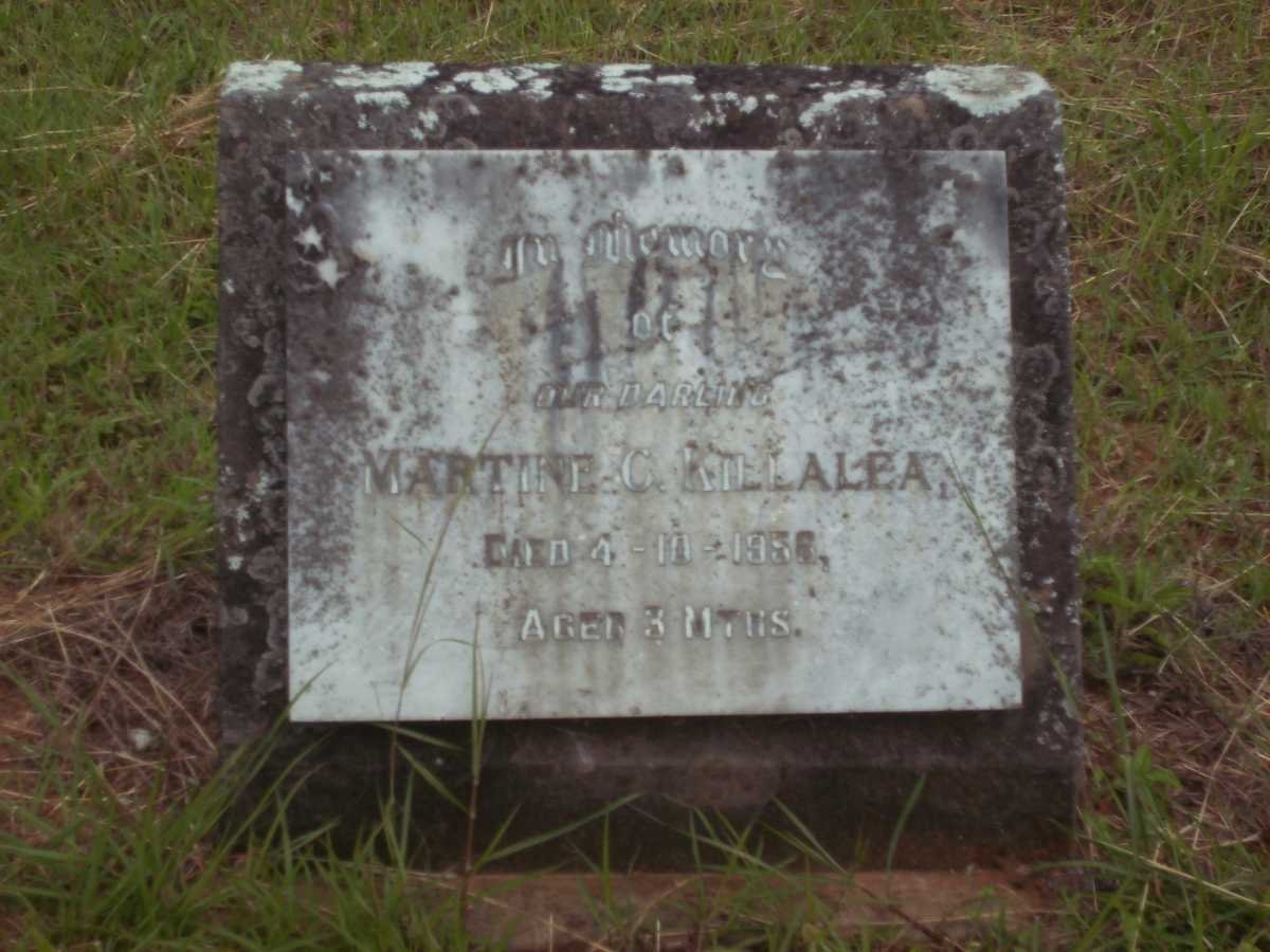 KILLALEA Martine C. -1956