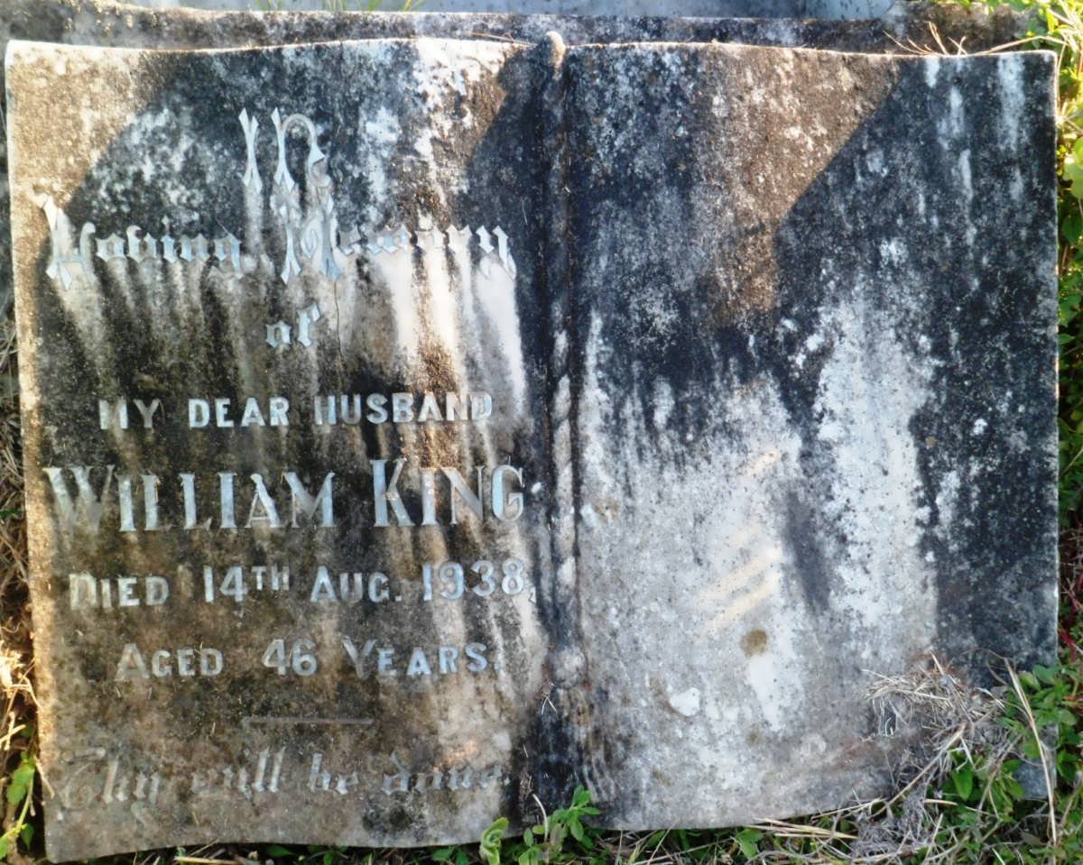 KING William -1938
