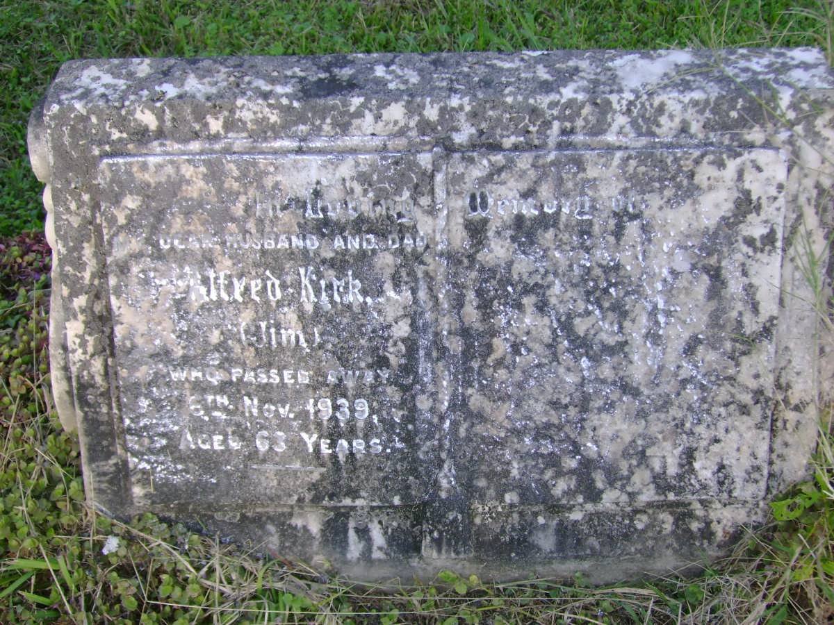 KIRK Alfred -1939  &amp; Annie -1978