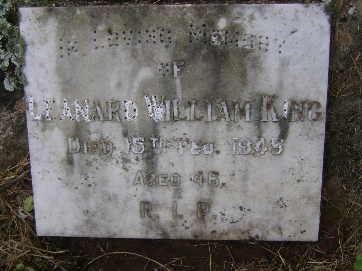 KING Leanard William -1945