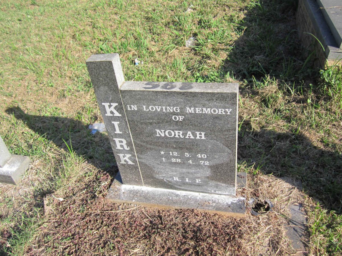 KIRK Norah 1940-1972
