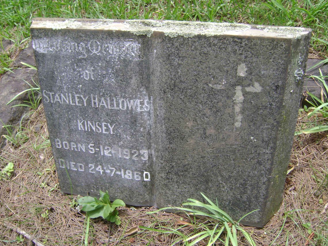 KINSEY Stanley Hallowes 1923-1960