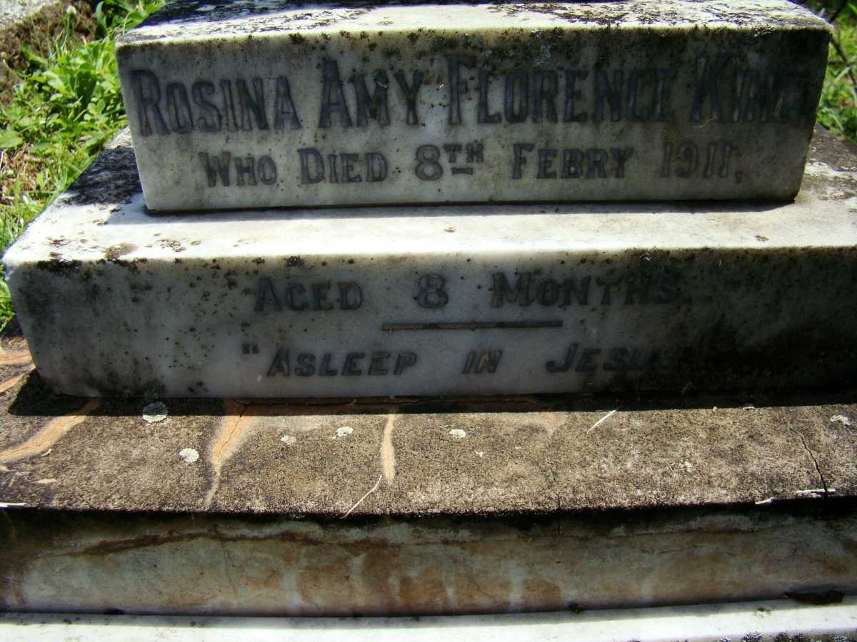 KING Rosina Amy Florence  -1911