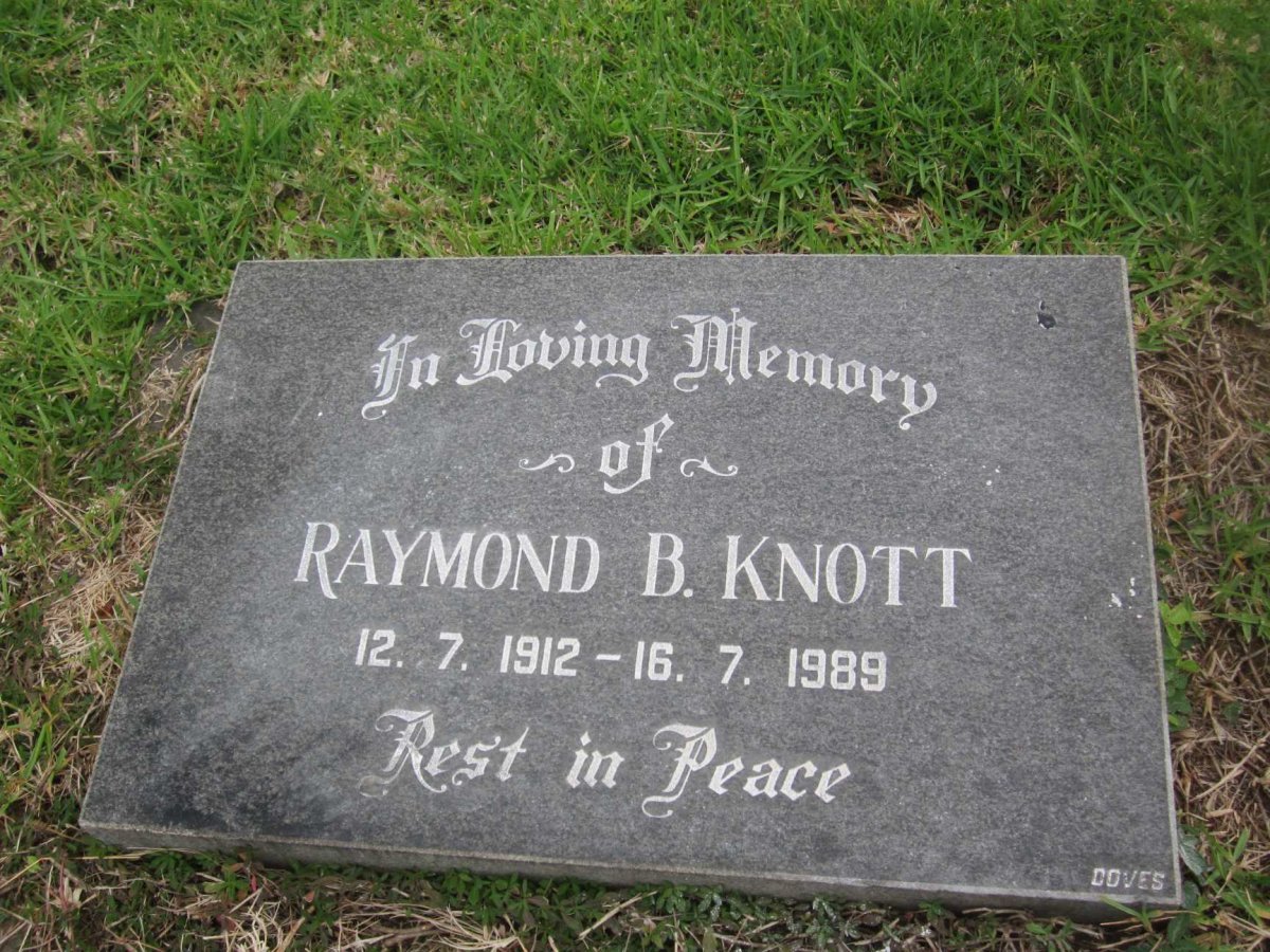 KNOTT Raymond B. 1912-1989