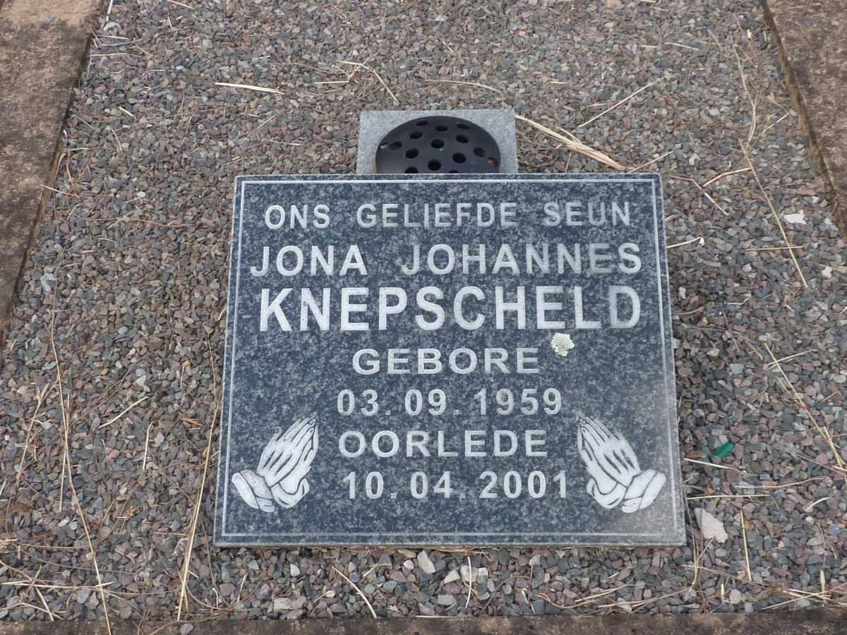 KNEPSCHELD Jona Johannes 1925-2002 :: KNEPSCHELD Jona Johannes 1959-2001