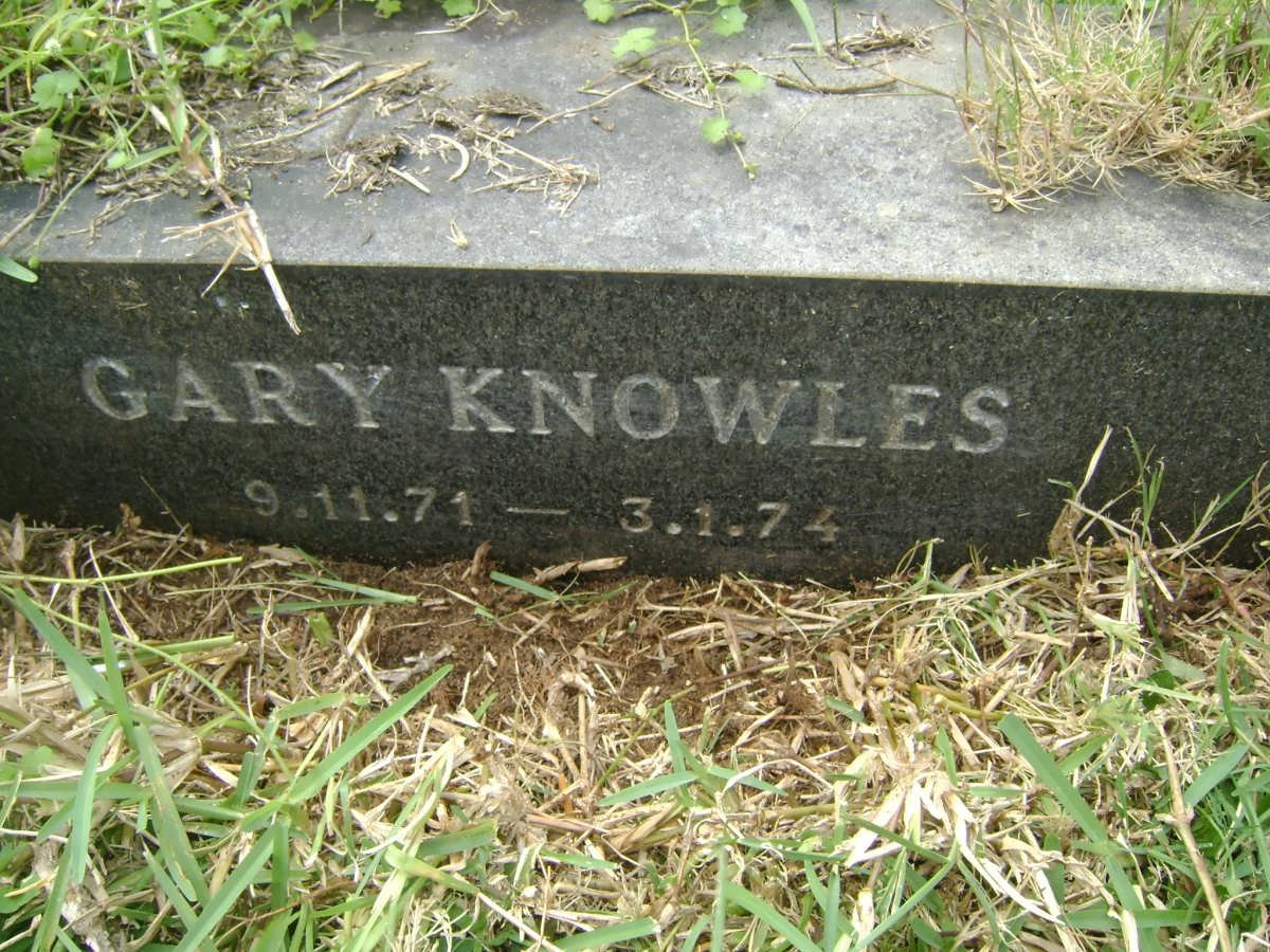 KNOWLES Gary 1971-1974