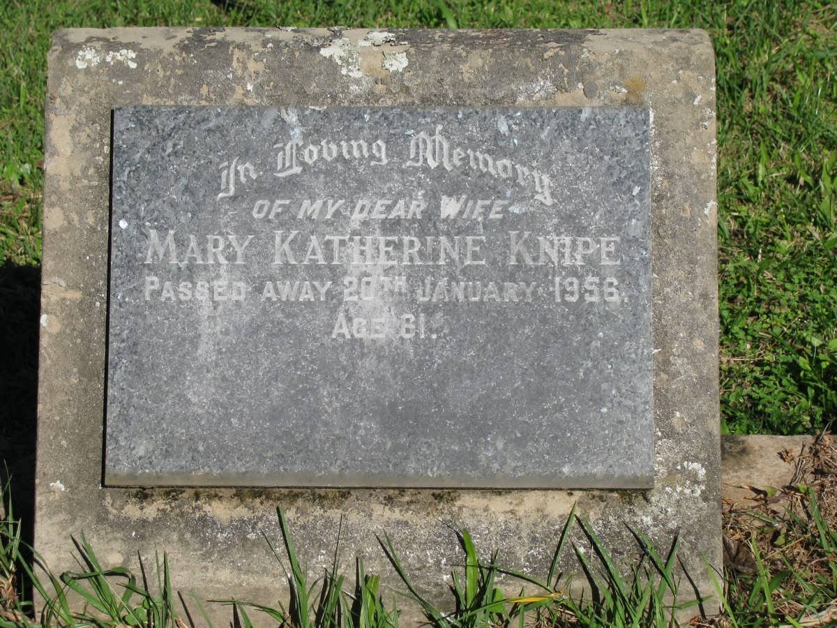 KNIPE Mary Katherine -1956