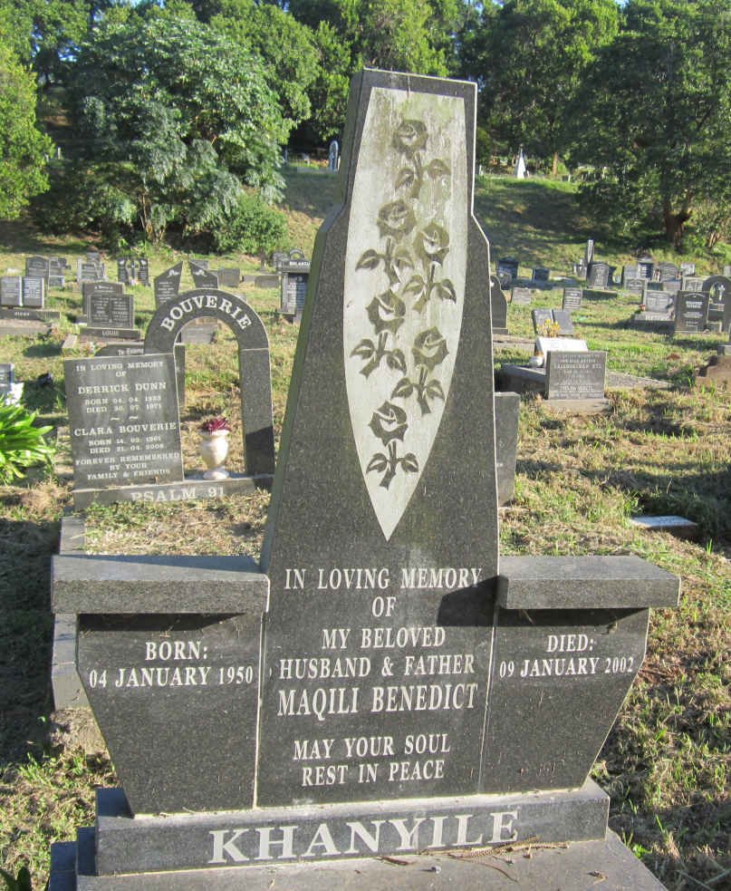 KHANYILE Maqili Benedict 1950-2002