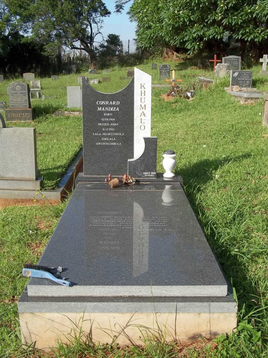 KHUMALO Conrad Mandiza 1904-2001