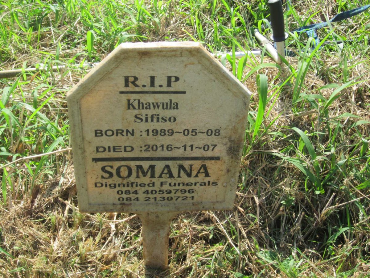 KHAWULA Sifiso 1989-2016