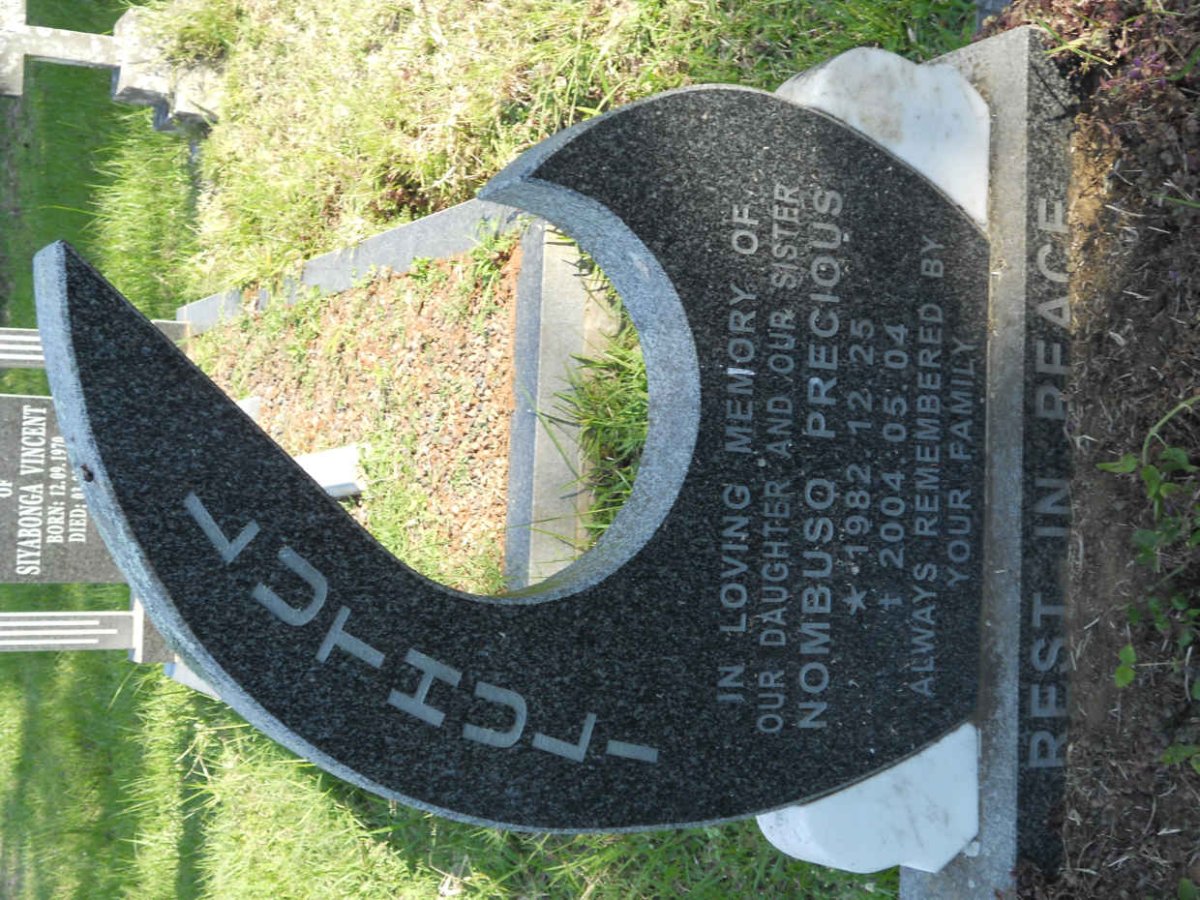 LUTHULI Nombuso Precious 1982-2004