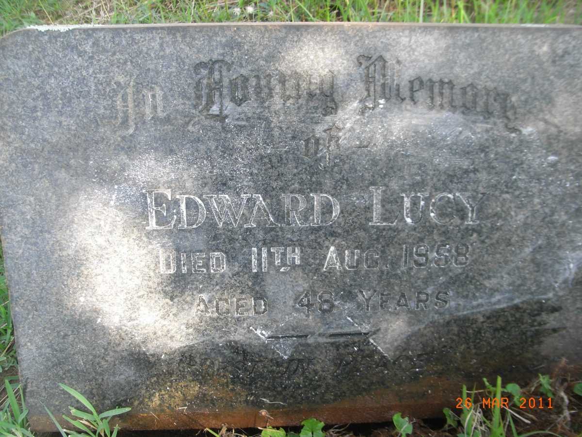 LUCY Edward -1958