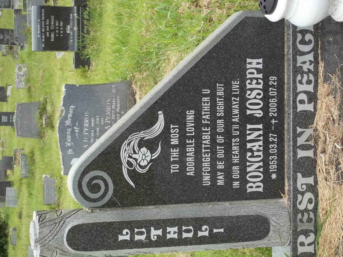 LUTHULI Bongani Joseph 1953-2006