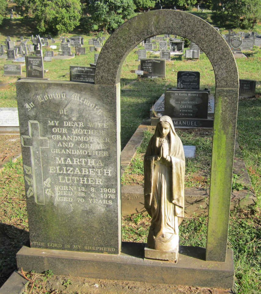 LUTHER Martha Elizabeth 1905-1976