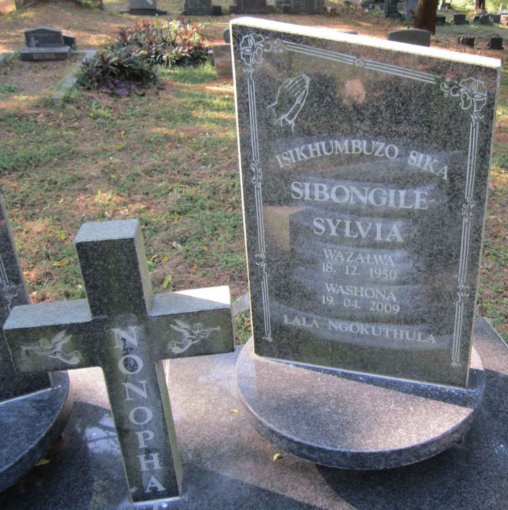 LUTHULI Sibongile Sylvia 1950-2009