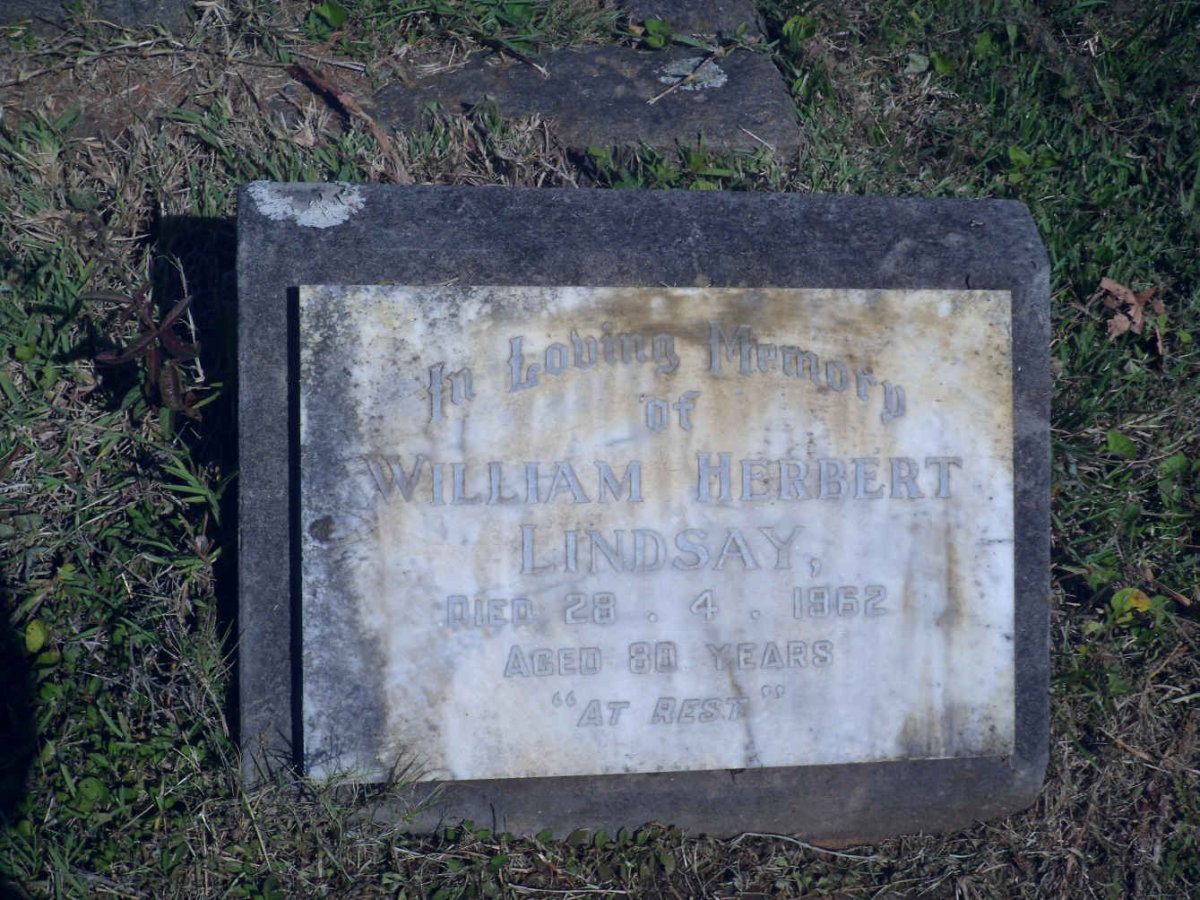 LINDSAY William Herbert -1962