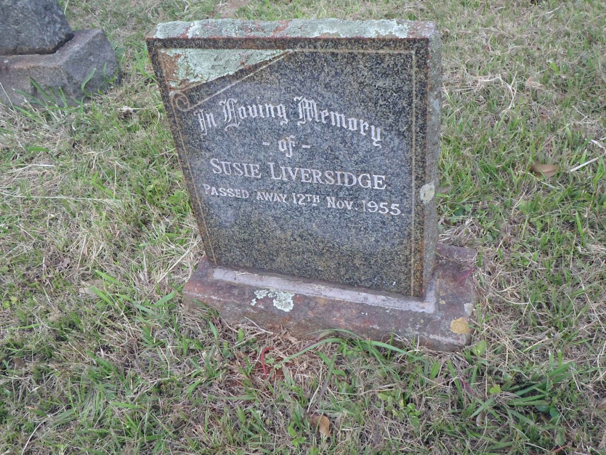 LIVERSIDGE Susie -1955