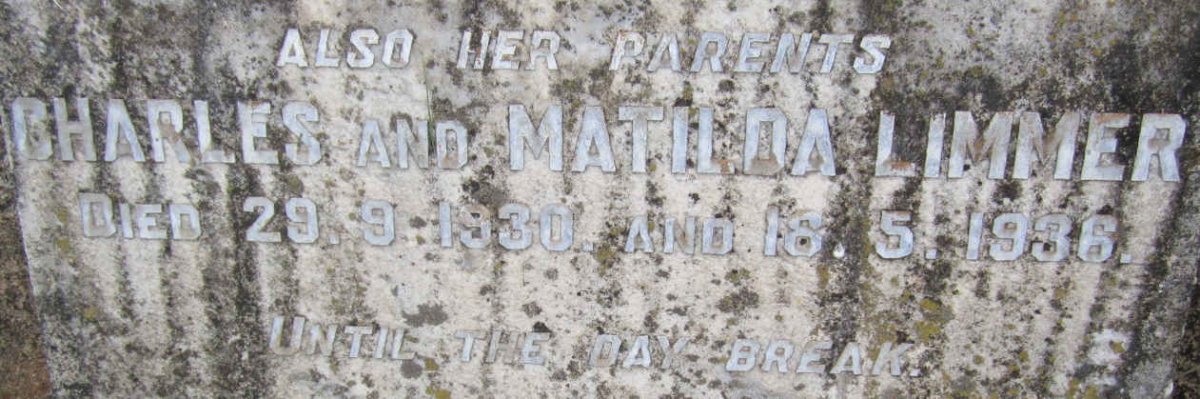 LIMMER Charles 1930- &amp; Matilda -1936