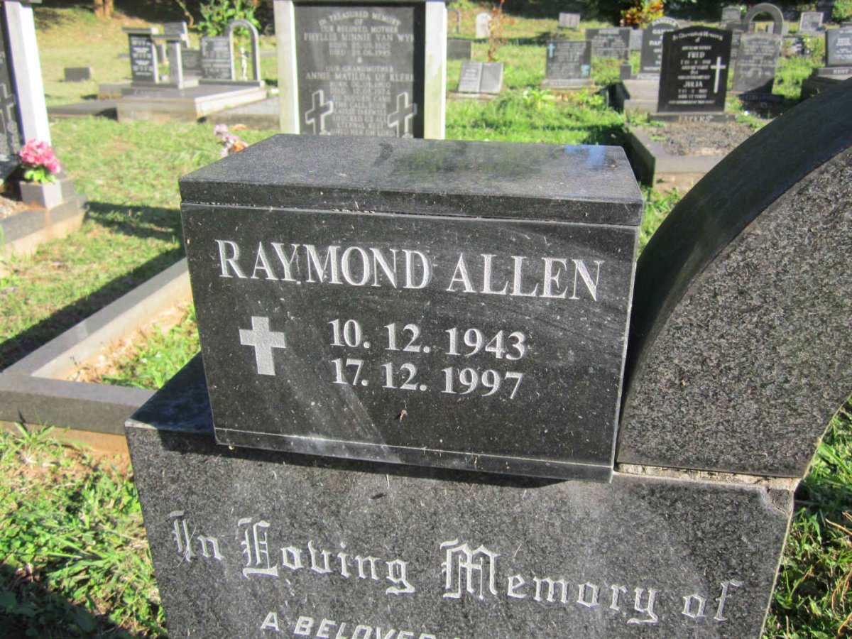 LINDERBOOM Raymond Allen 1943-1997