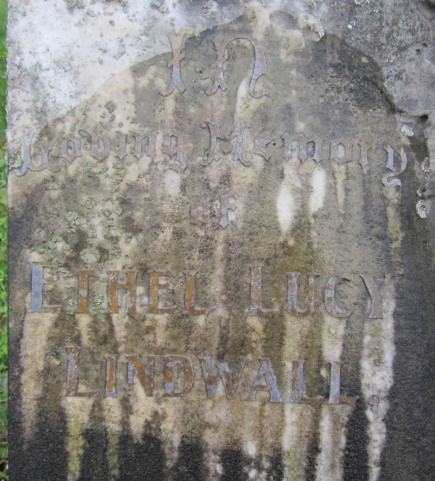 LINDWALL Ethel Lucy -1931