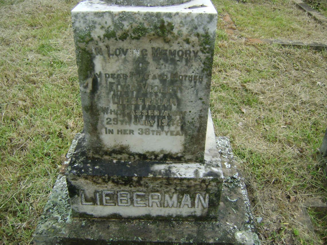 LIEBERMAN Edna Violet -1946