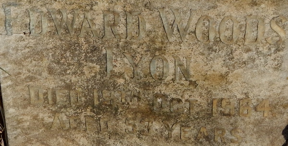 LYON Edward Woods -1964