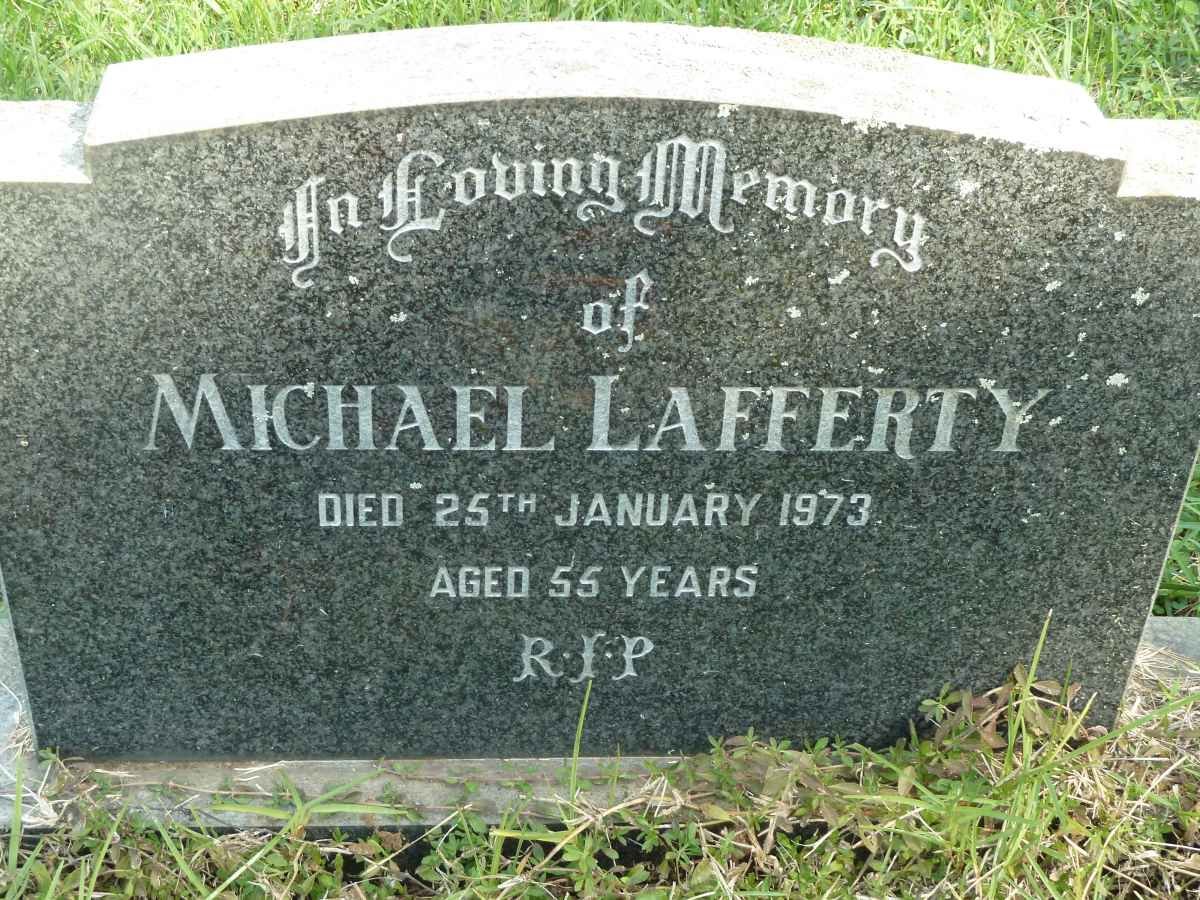 LAFFERTY Michael -1973