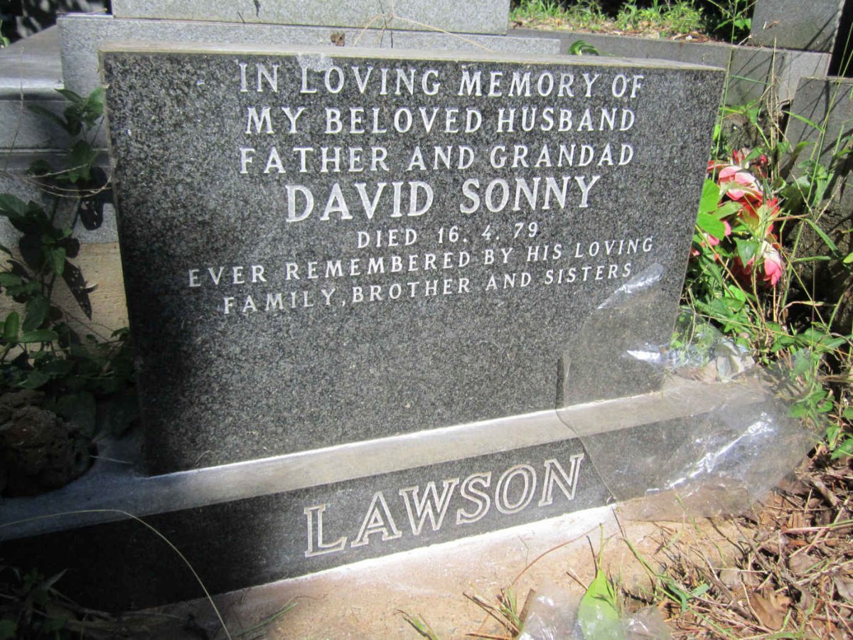 LAWSON David Sonny -1979